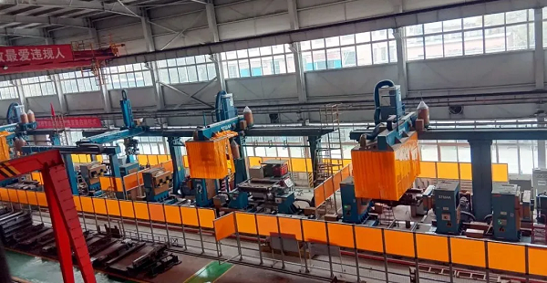 IM电竞|国内首条煤机中部槽机器人自动生产线成功交付啦